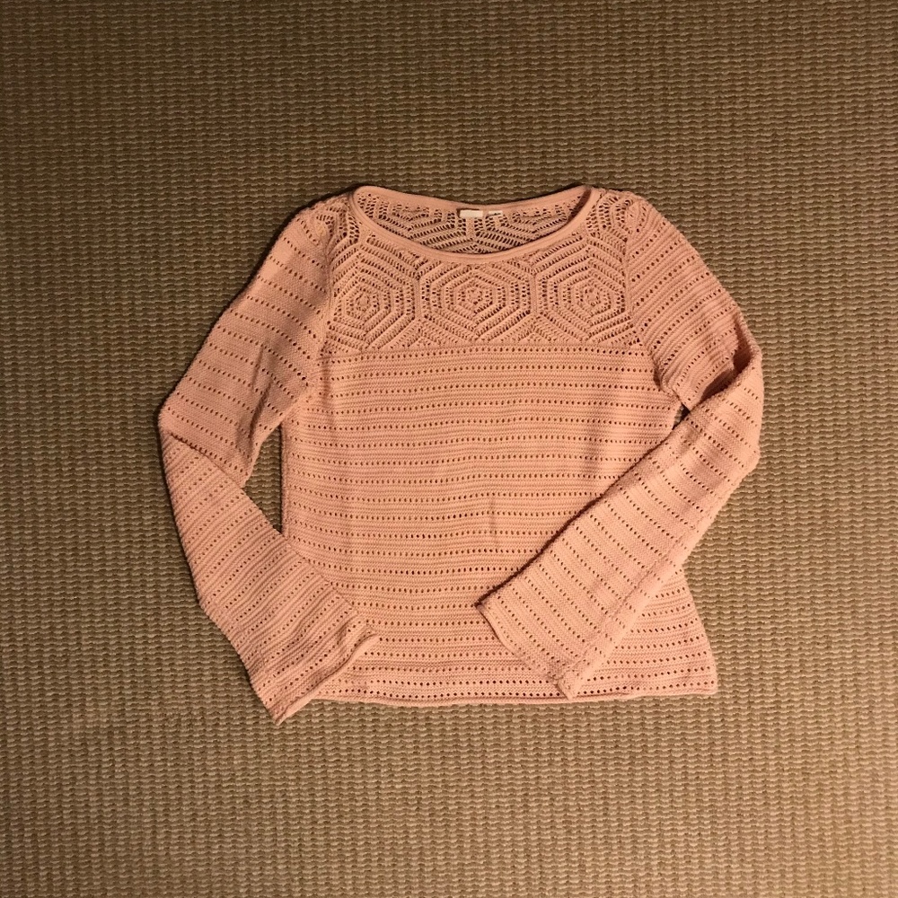GAP Light Knit Bell Sleeve Sweater